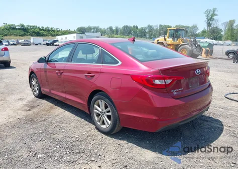 2016 Hyundai Sonata Se from USA, damaged, VIN 5NPE24AF8GH365128